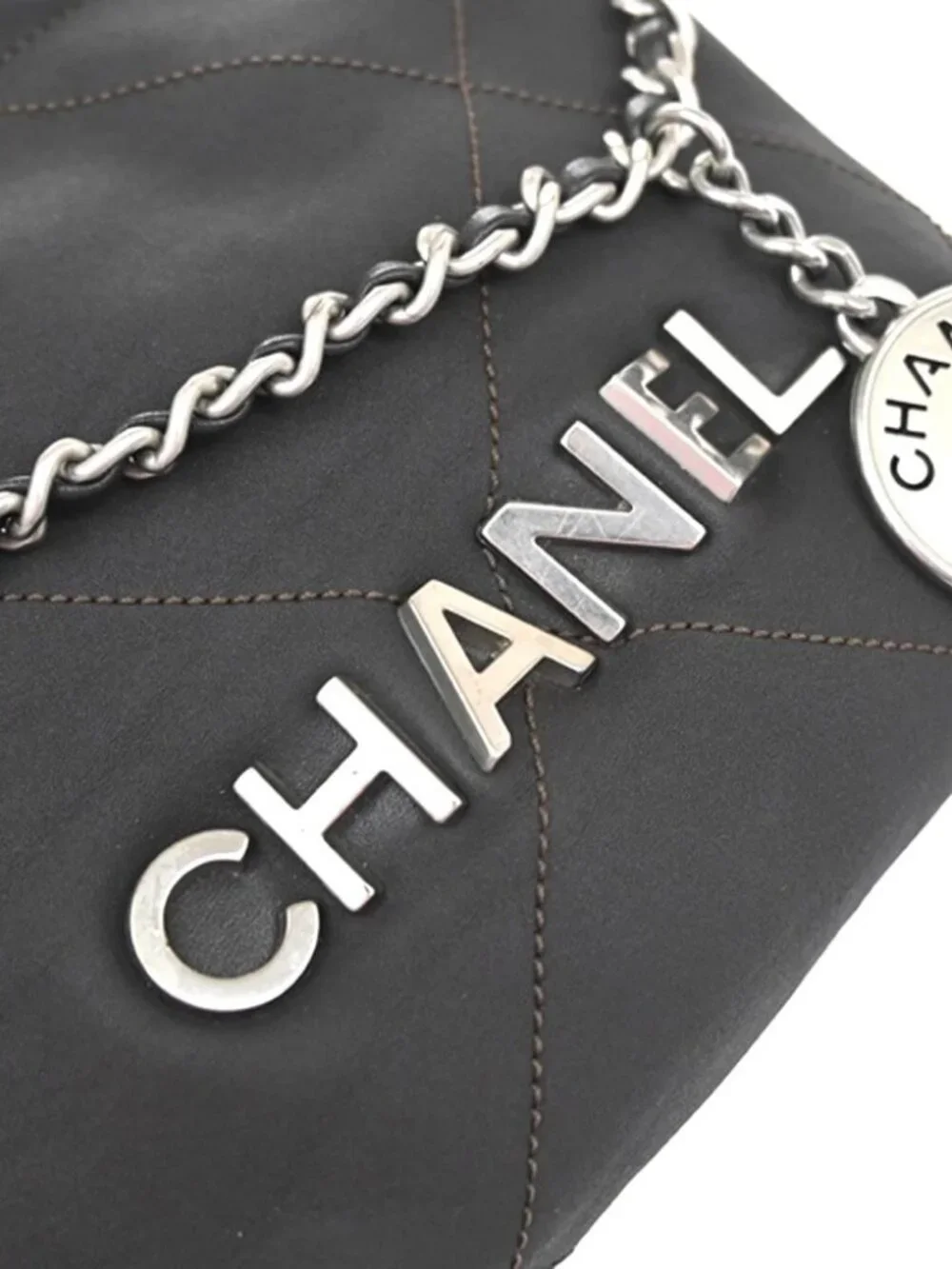 CHANEL leather has